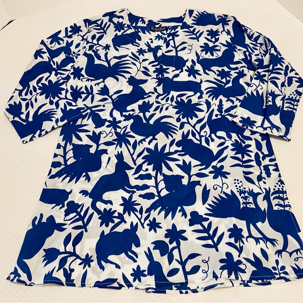 Women’s KIKISOL Hawaiian Tunic, size M